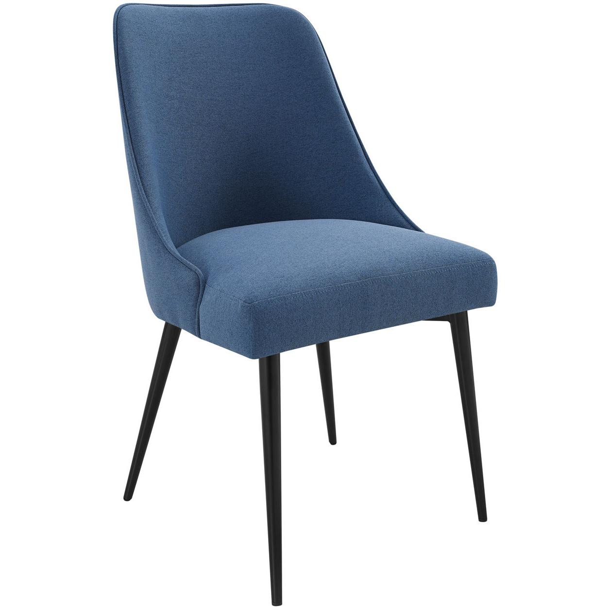  Steve Silver Furniture Colfax CF450SN Dining Chair - Navy IMAGE 1