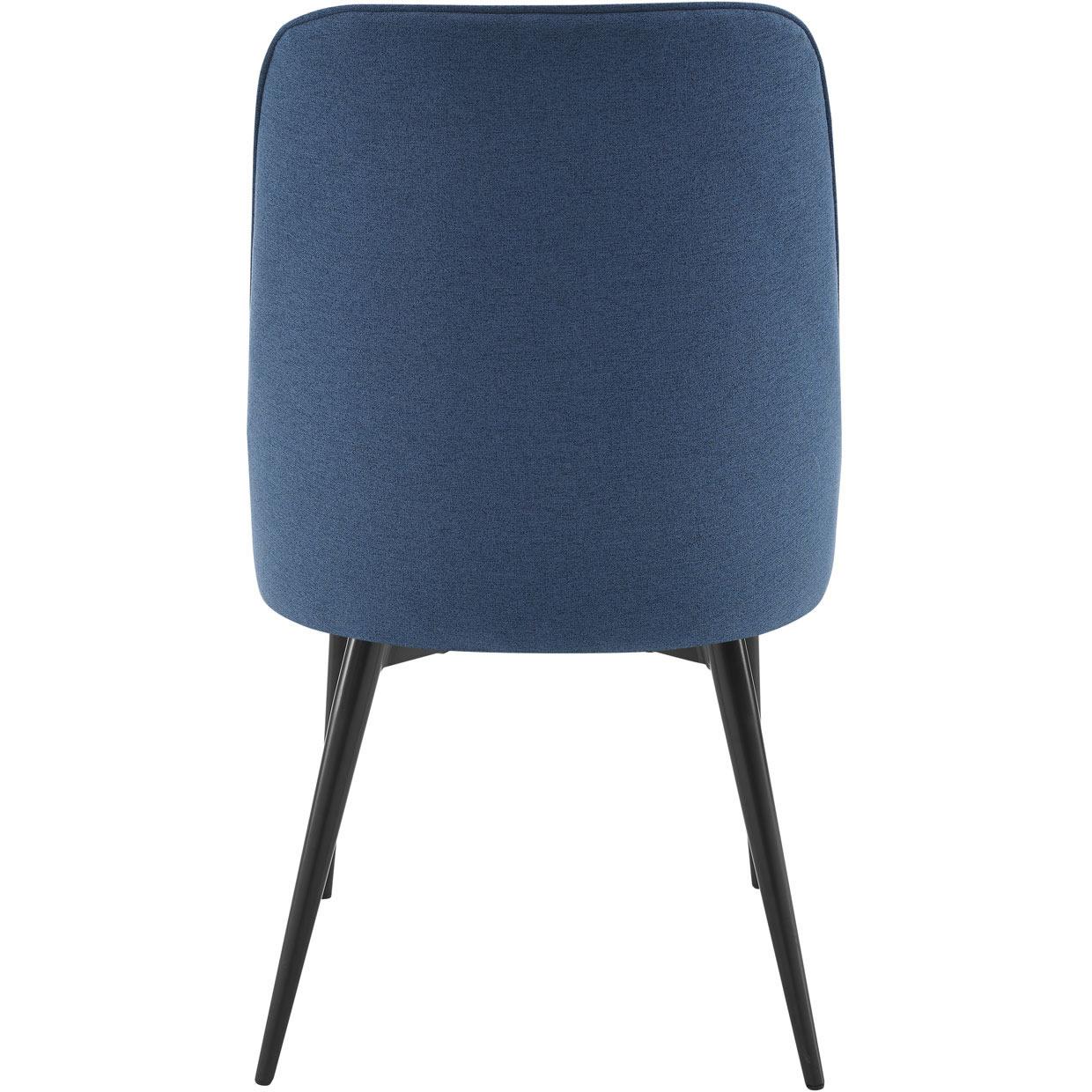  Steve Silver Furniture Colfax CF450SN Dining Chair - Navy IMAGE 3