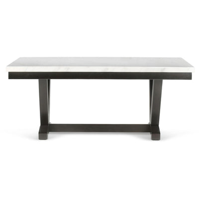  Steve Silver Furniture Finley FL500WT Dining Table IMAGE 1