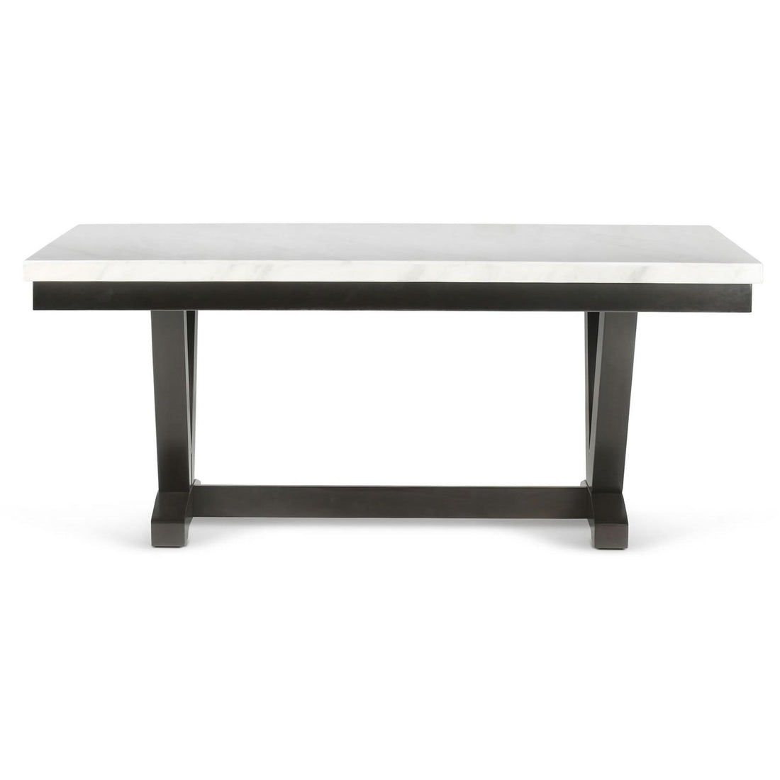  Steve Silver Furniture Finley FL500WT Dining Table IMAGE 1
