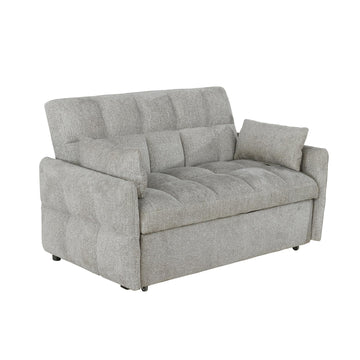  Coaster Furniture Cotswold 508307 Upholstered Convertible Sleeper Sofa Bed - Light Grey IMAGE 1