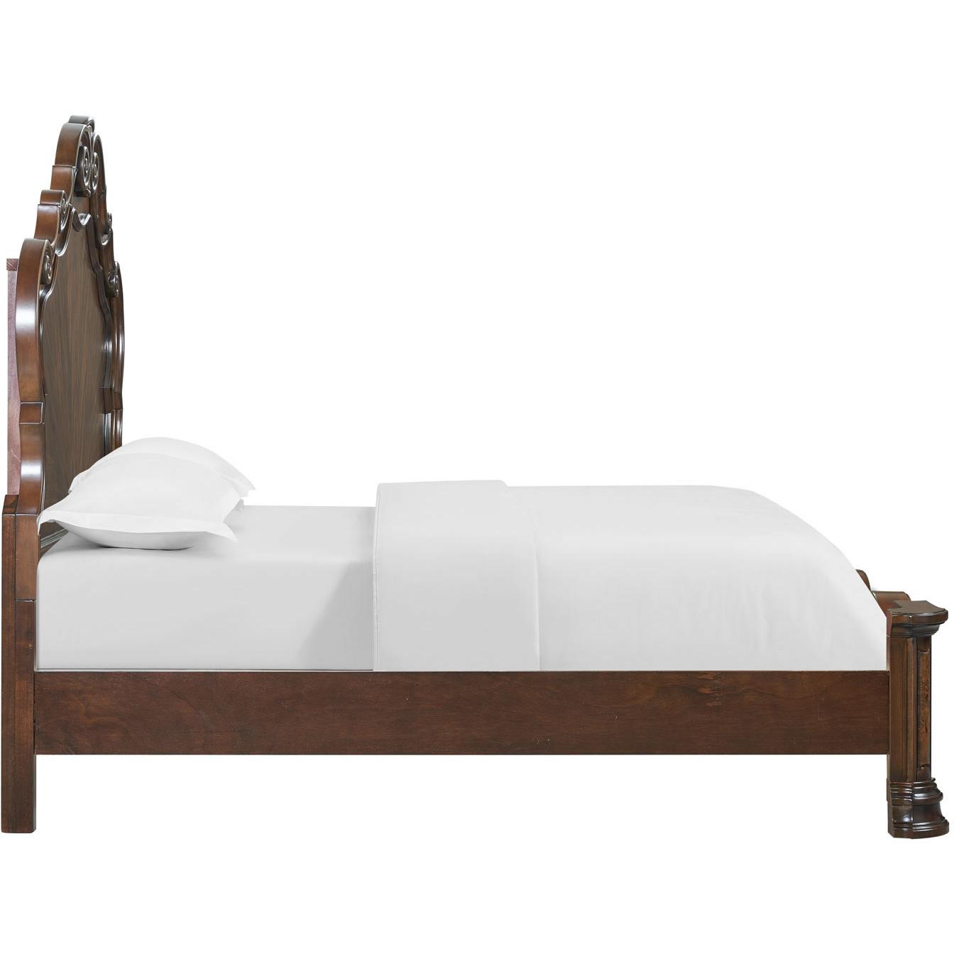  Steve Silver Furniture Royale RY900QBED Queen Panel Bed IMAGE 3