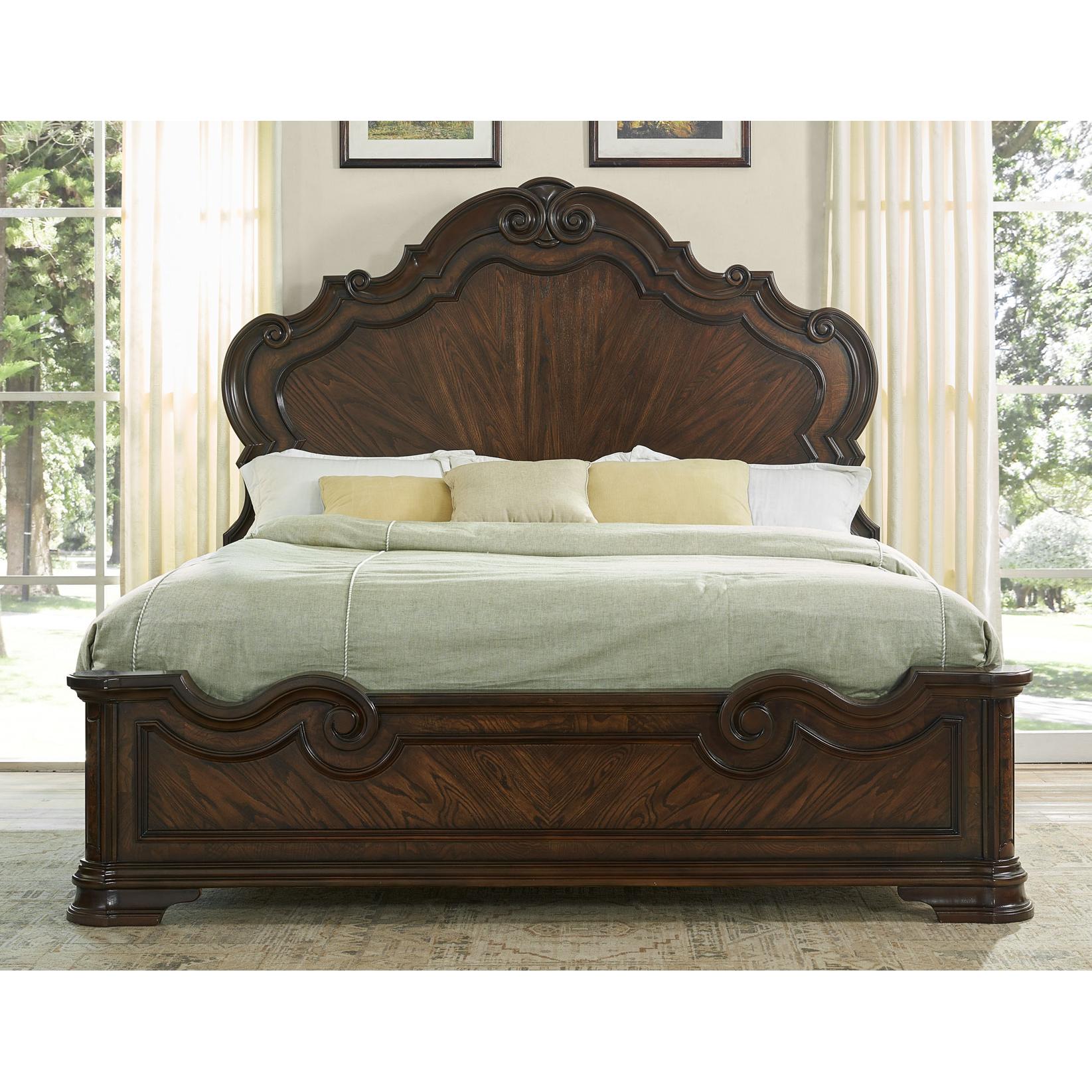  Steve Silver Furniture Royale RY900QBED Queen Panel Bed IMAGE 7