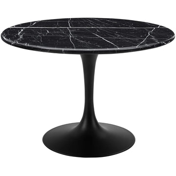  Steve Silver Furniture Colfax CF450KDBMT Round Dining Table - Black IMAGE 1