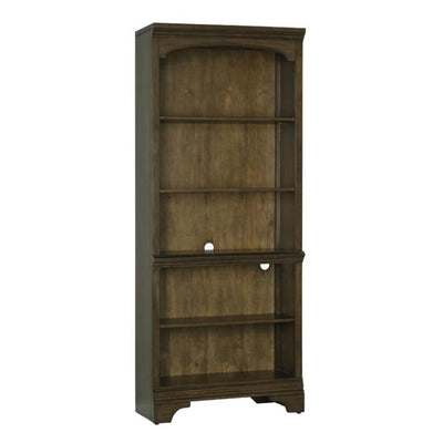  Coaster Furniture Hartshill 881285 78-inch 5-shelf Bookcase - Burnished Oak IMAGE 1