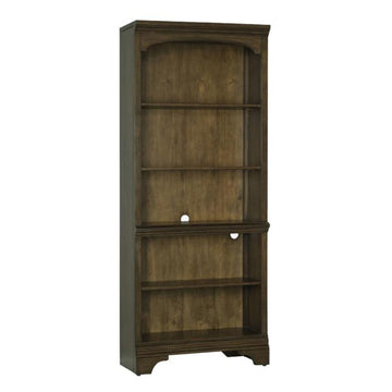  Coaster Furniture Hartshill 881285 78-inch 5-shelf Bookcase - Burnished Oak IMAGE 1