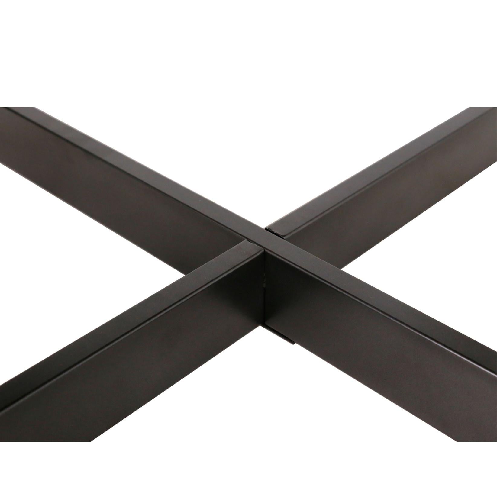  Steve Silver Furniture Olson OS480CB/GT Round Counter Height Dining Table with Glass Top IMAGE 3