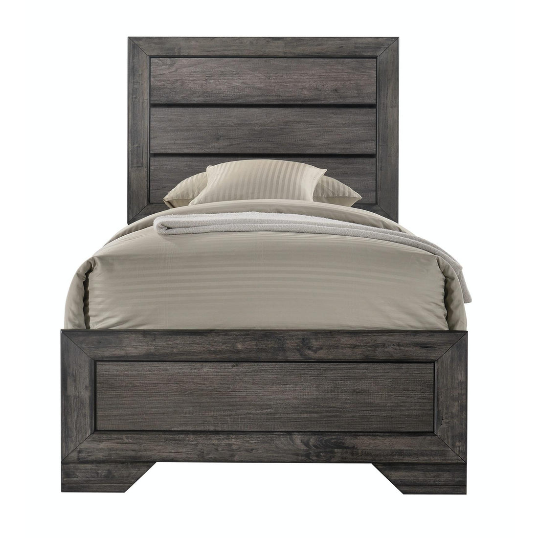  Elements International Nathan NH100TB Youth Twin Panel Bed IMAGE 1