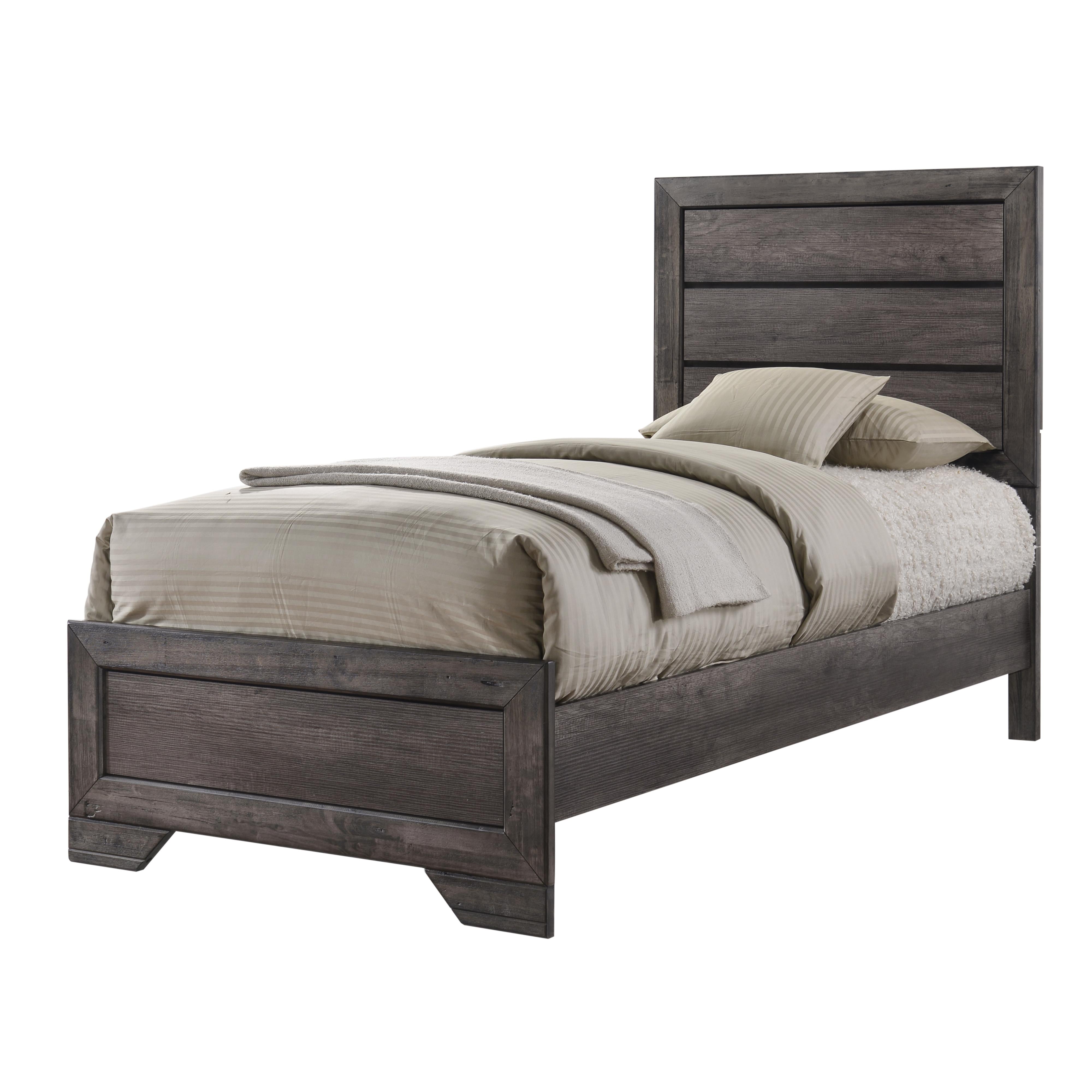  Elements International Nathan NH100TB Youth Twin Panel Bed IMAGE 2