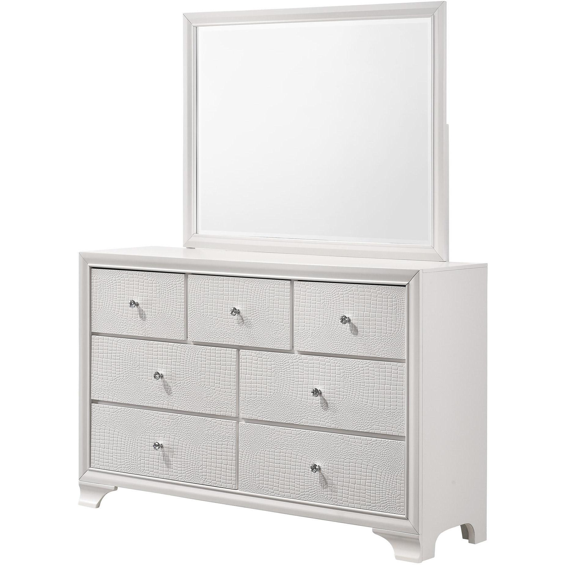  Crown Mark Lyssa B4310-1 Dresser - Frost IMAGE 2