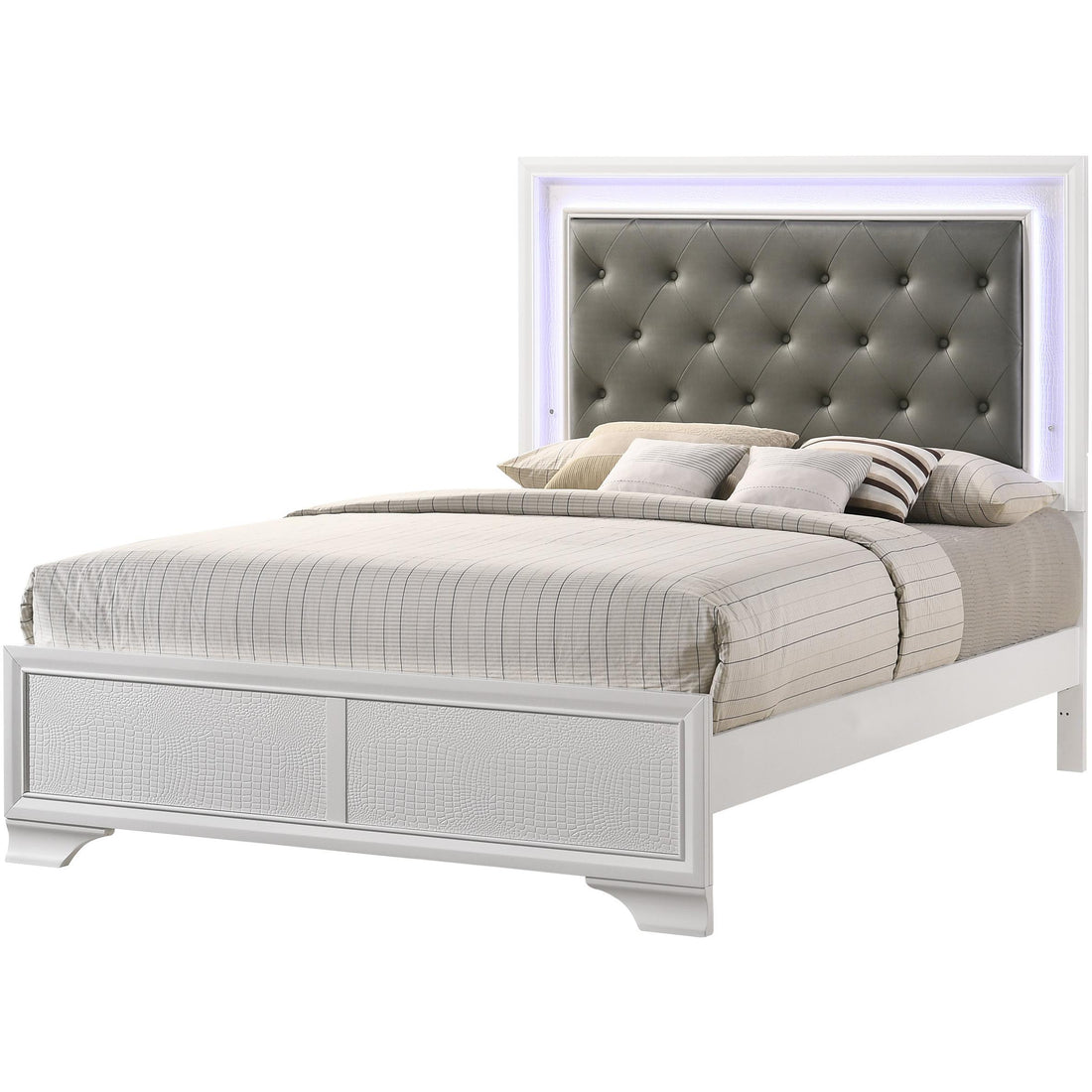  Size_King  -- Lyssa Upholstered Platform Bed IMAGE 1