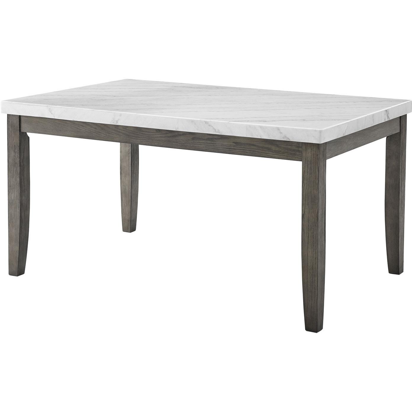  Steve Silver Furniture Emily EM500WT Dining Table IMAGE 2