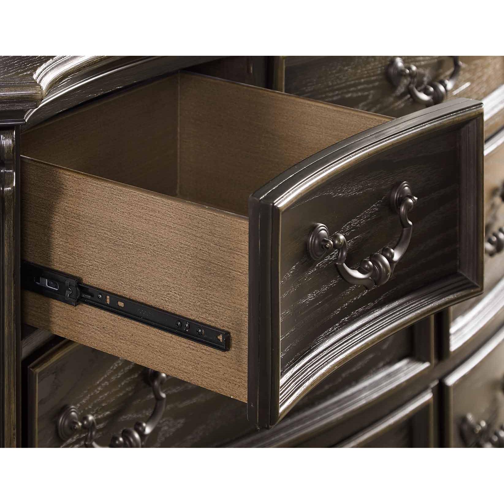  Steve Silver Furniture Rhapsody RH900DR Dresser - Molasses IMAGE 3