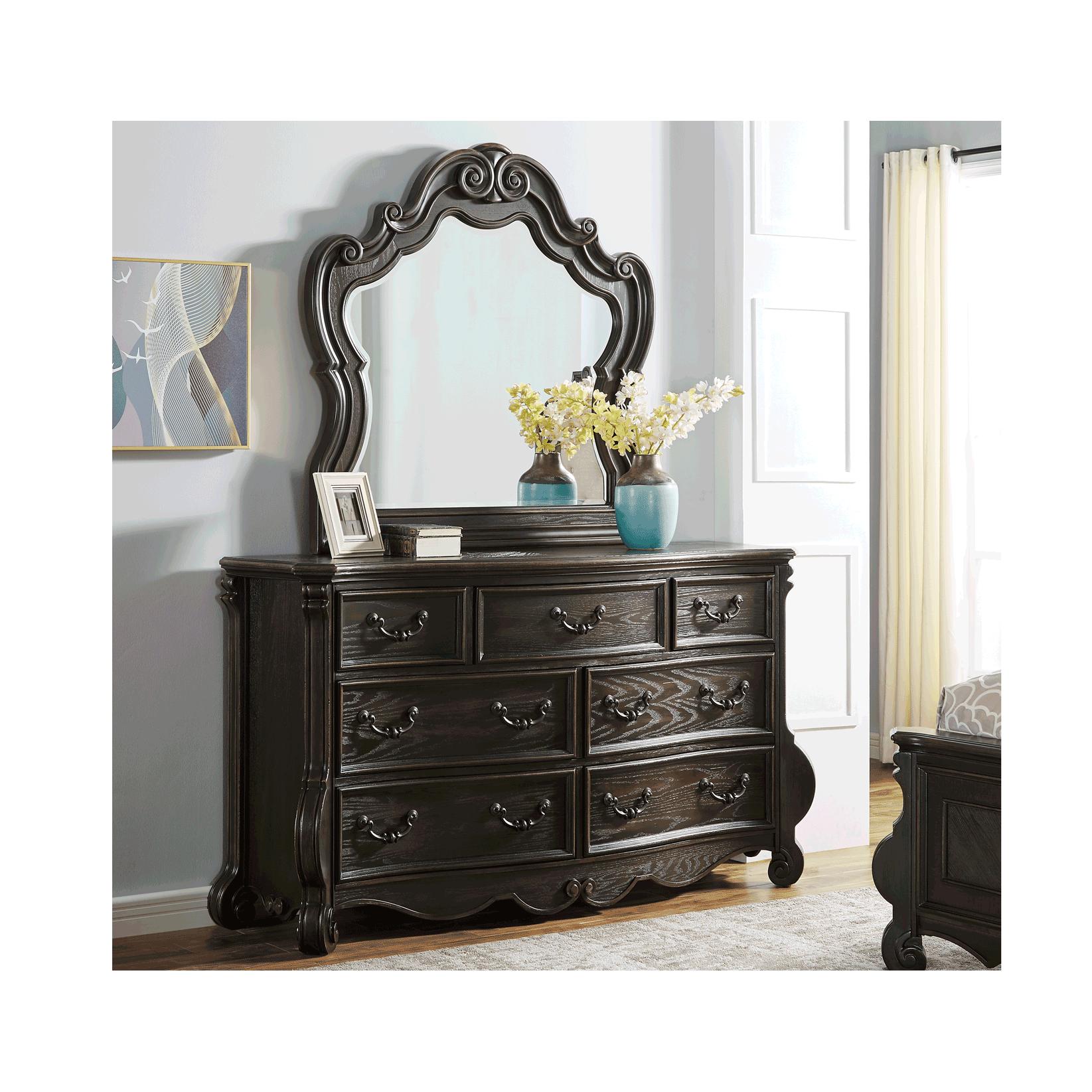  Steve Silver Furniture Rhapsody RH900DR Dresser - Molasses IMAGE 4