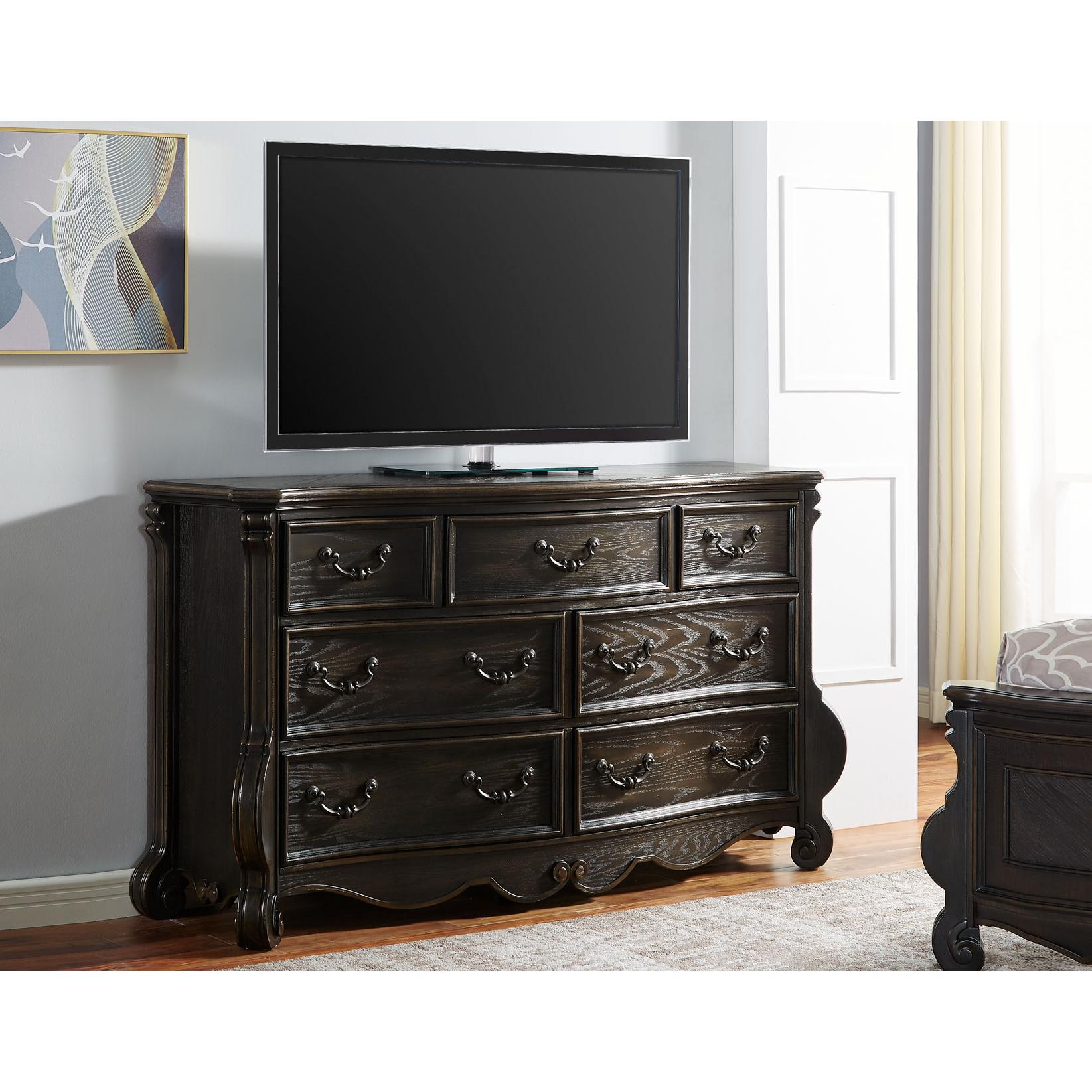  Steve Silver Furniture Rhapsody RH900DR Dresser - Molasses IMAGE 5