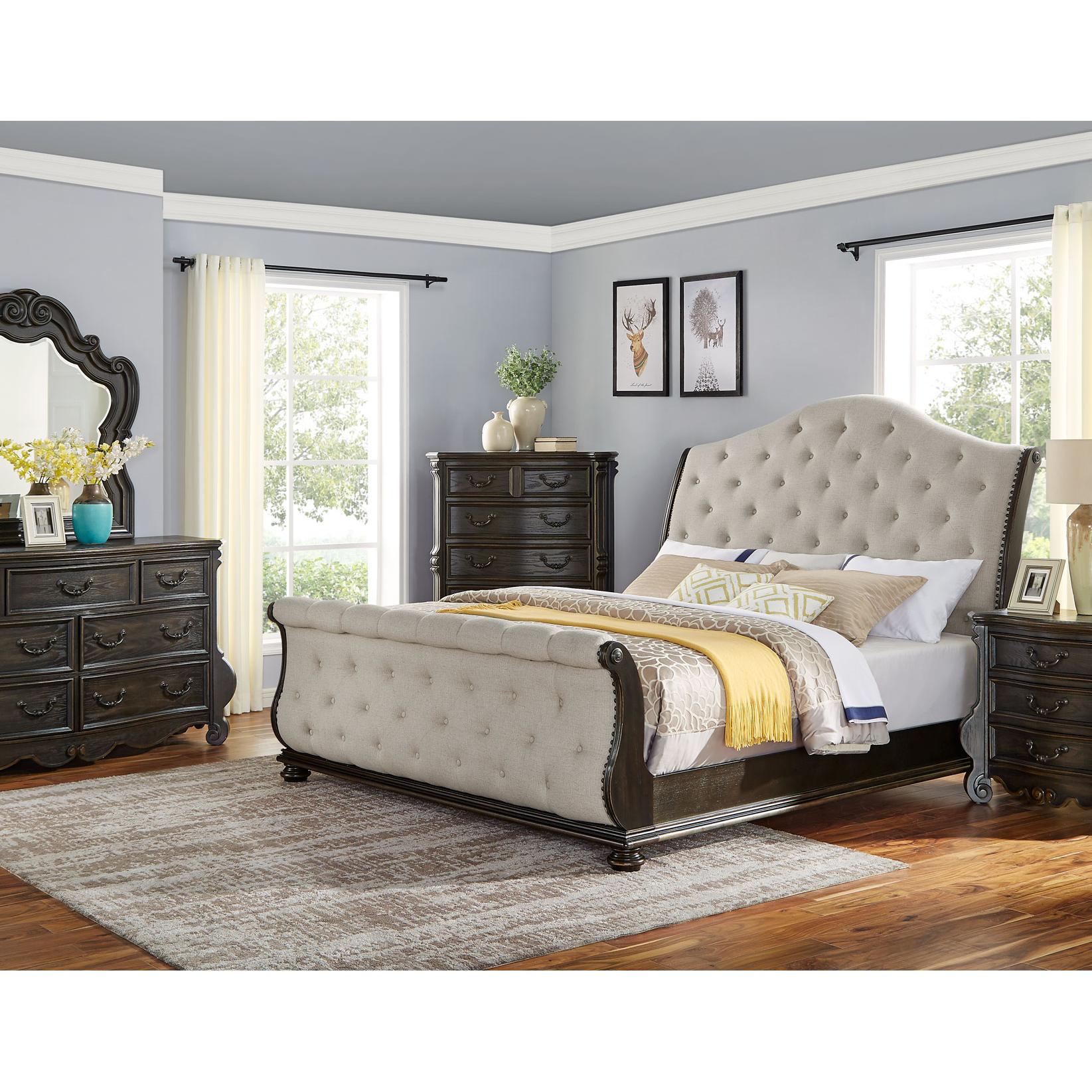  Steve Silver Furniture Rhapsody RH900NS Nightstand - Molasses IMAGE 3