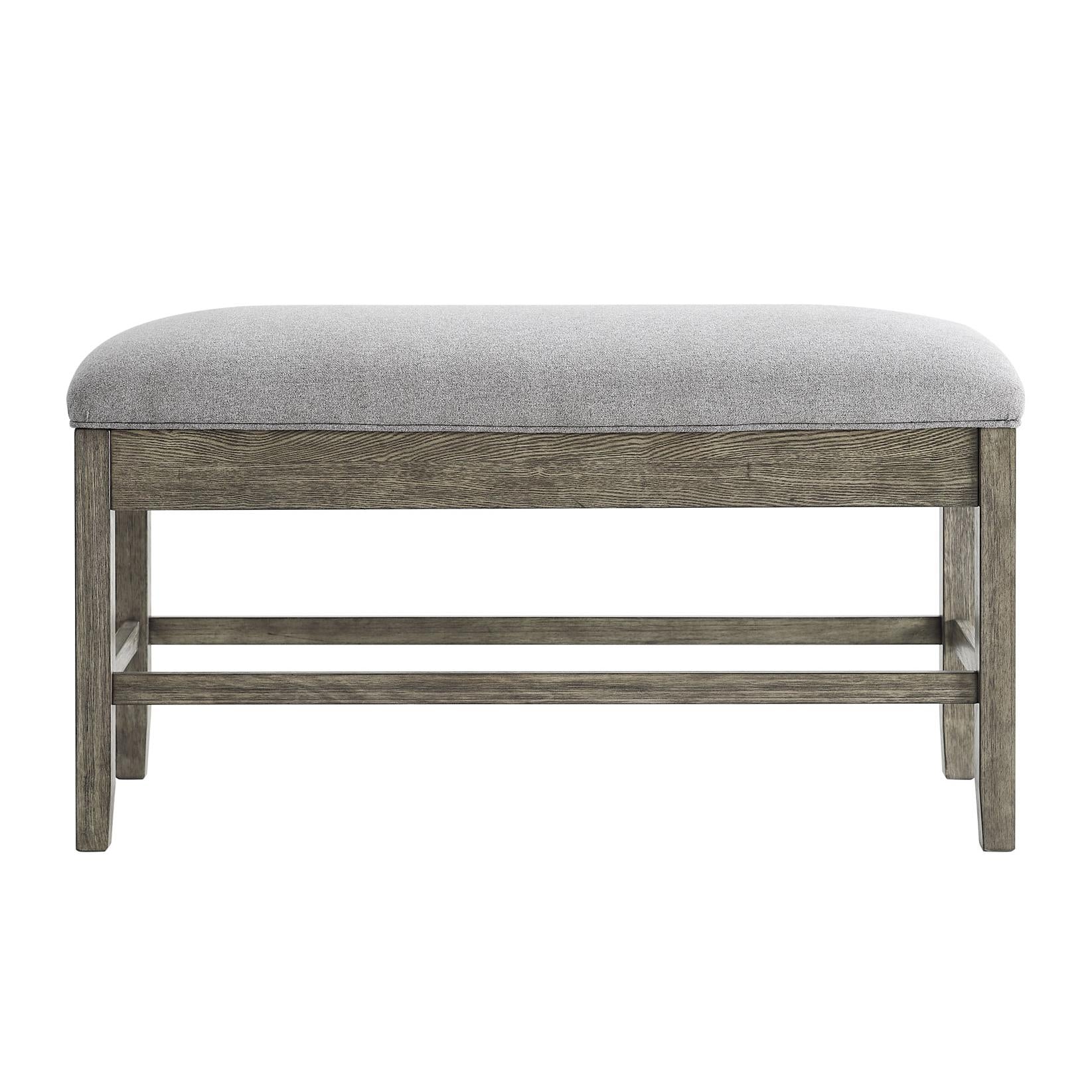  Steve Silver Furniture Grayson GS640CBG Counter Bench - Driftwood IMAGE 1