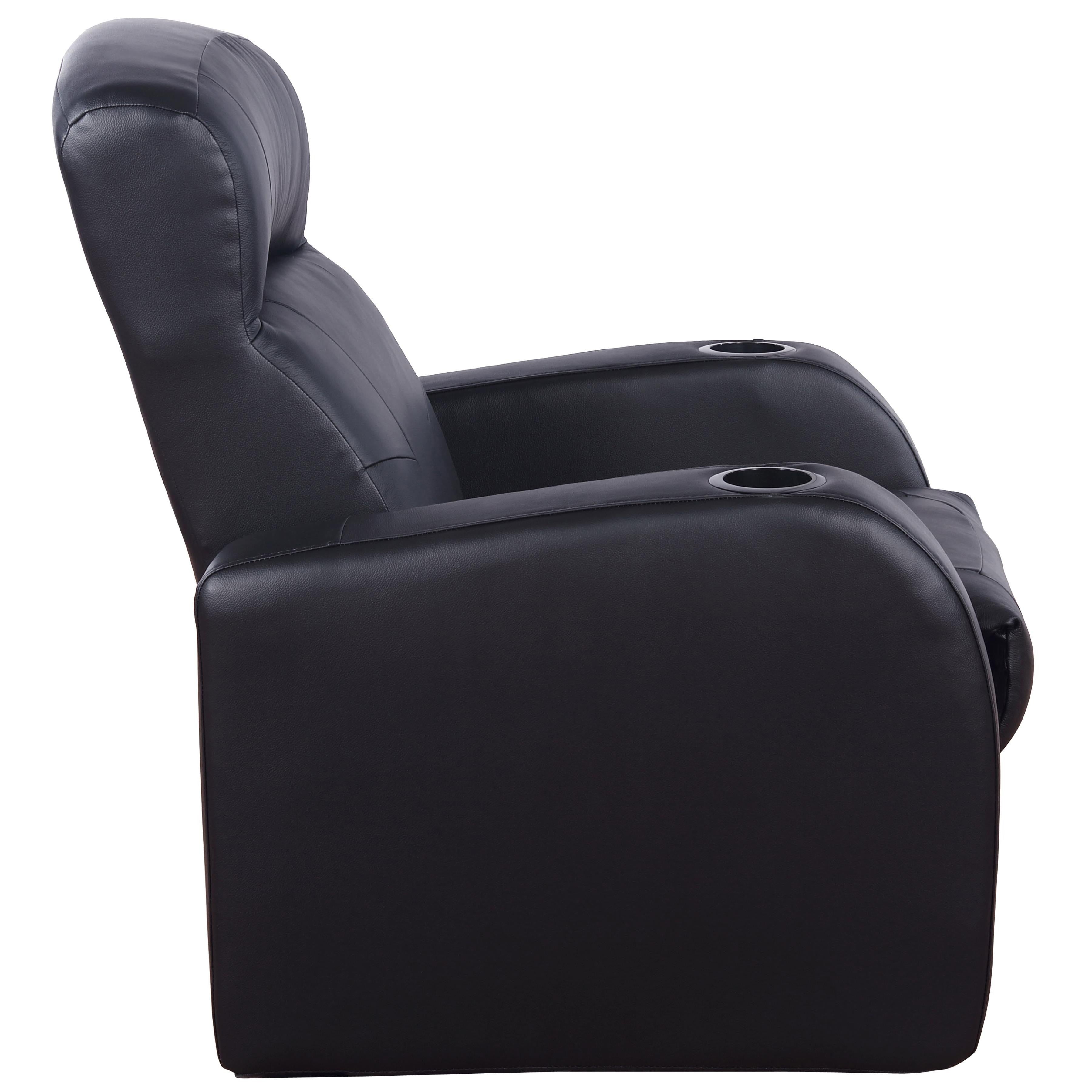  Coaster Furniture Cyrus 600001-S3B 3 pc Home Theater Seating IMAGE 6