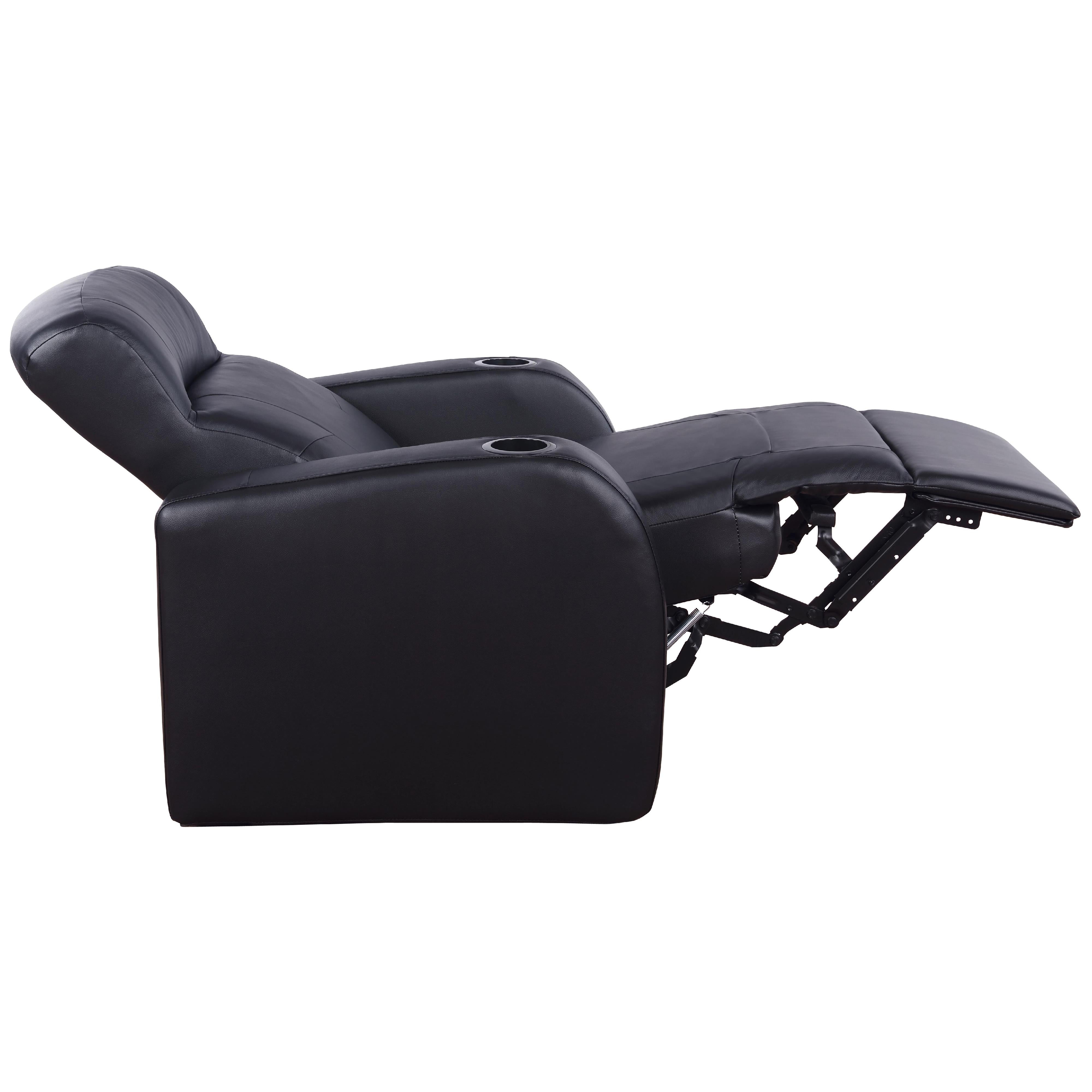  Coaster Furniture Cyrus 600001-S3B 3 pc Home Theater Seating IMAGE 7