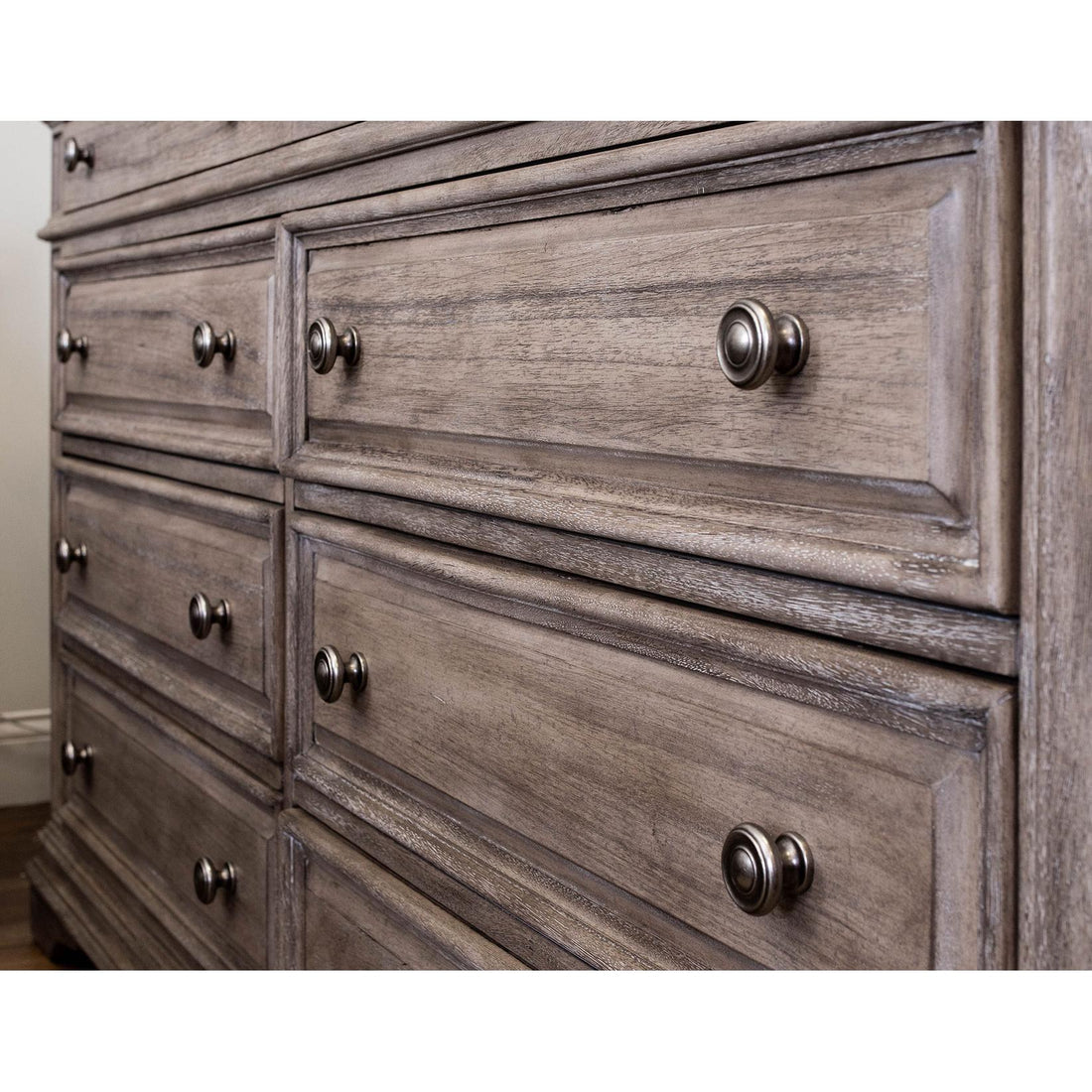  Steve Silver Furniture Highland Park HP900 Dresser and Mirror - Driftwood IMAGE 1