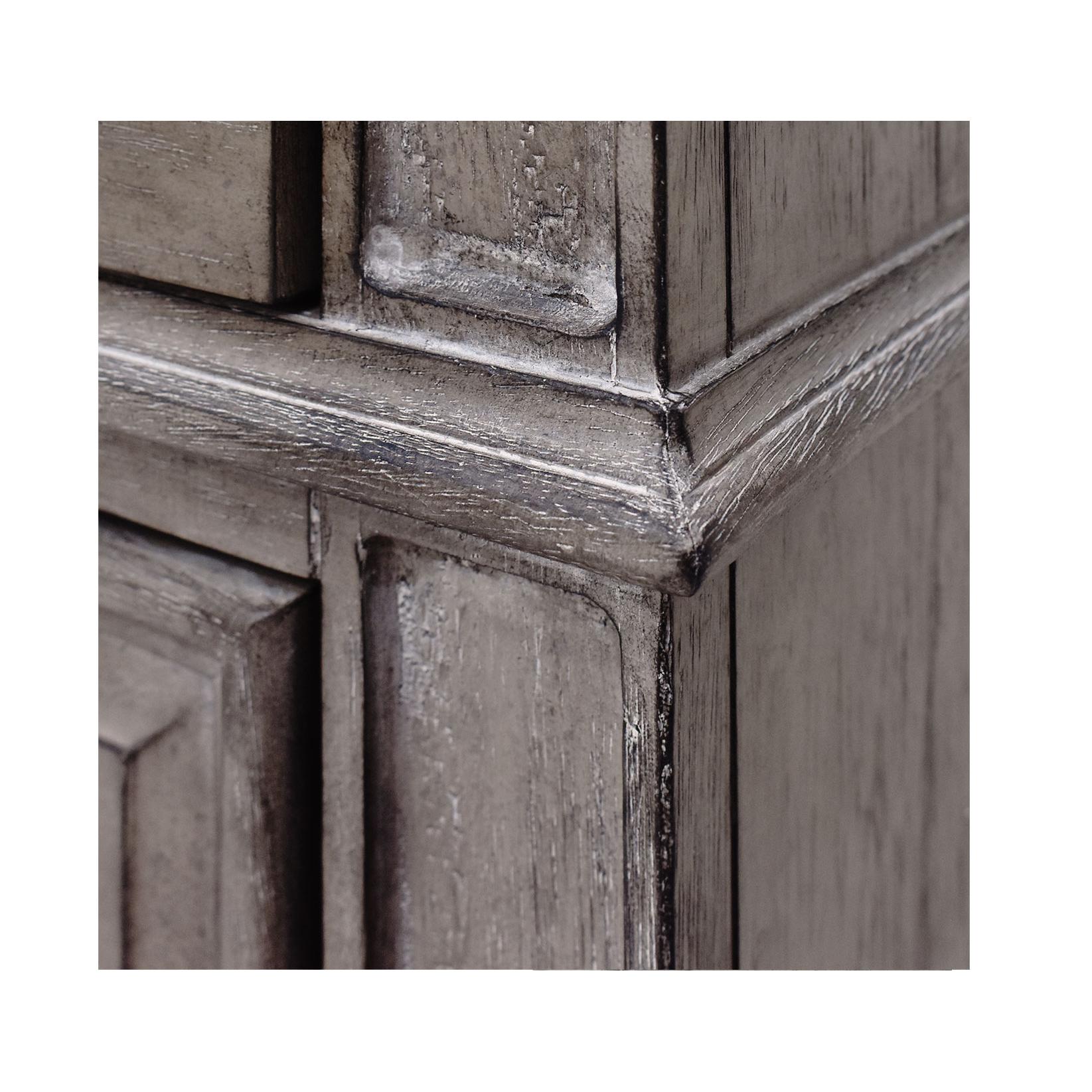  Steve Silver Furniture Highland Park HP900 Dresser and Mirror - Driftwood IMAGE 3