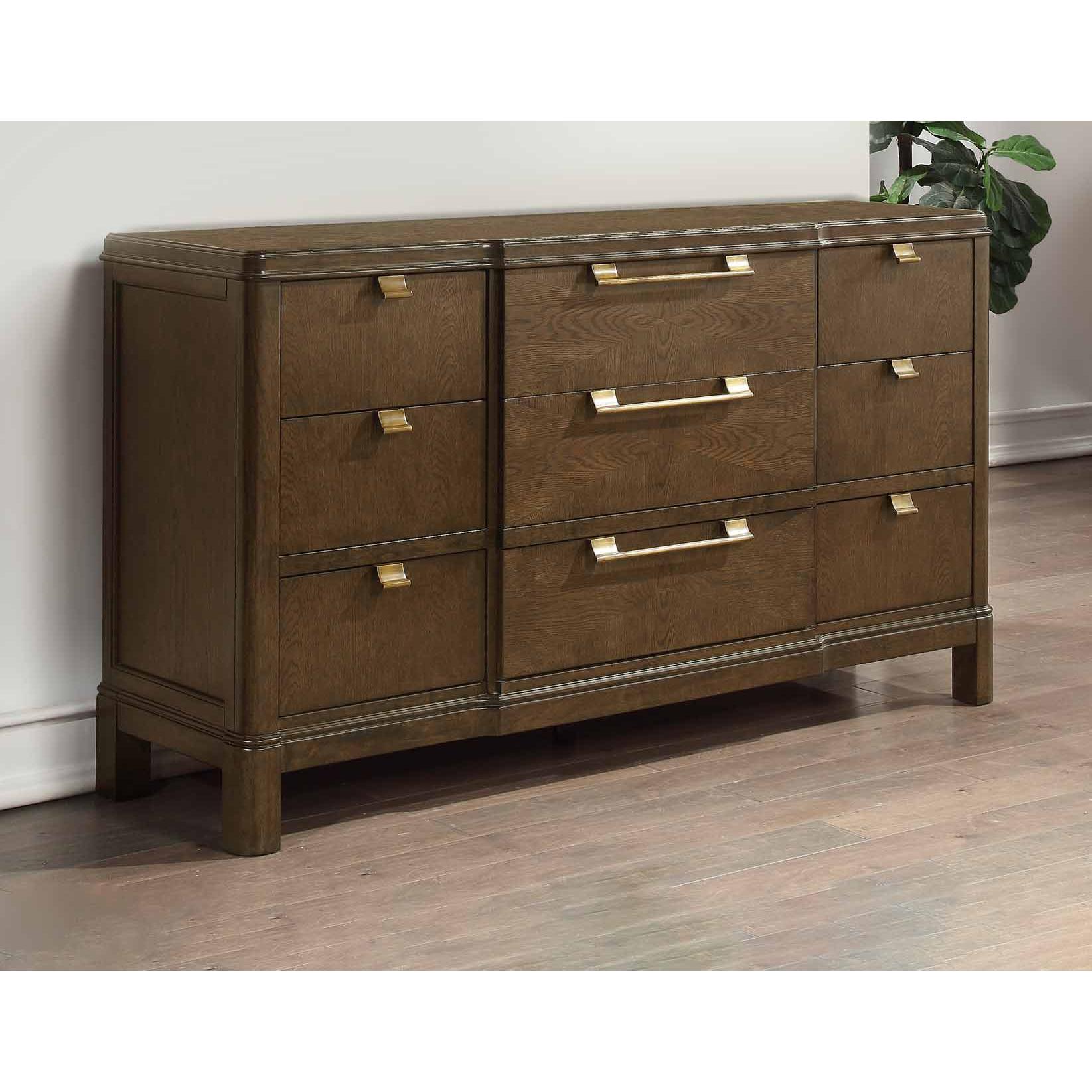  Steve Silver Furniture Milan MN900 Dresser and Mirror IMAGE 3