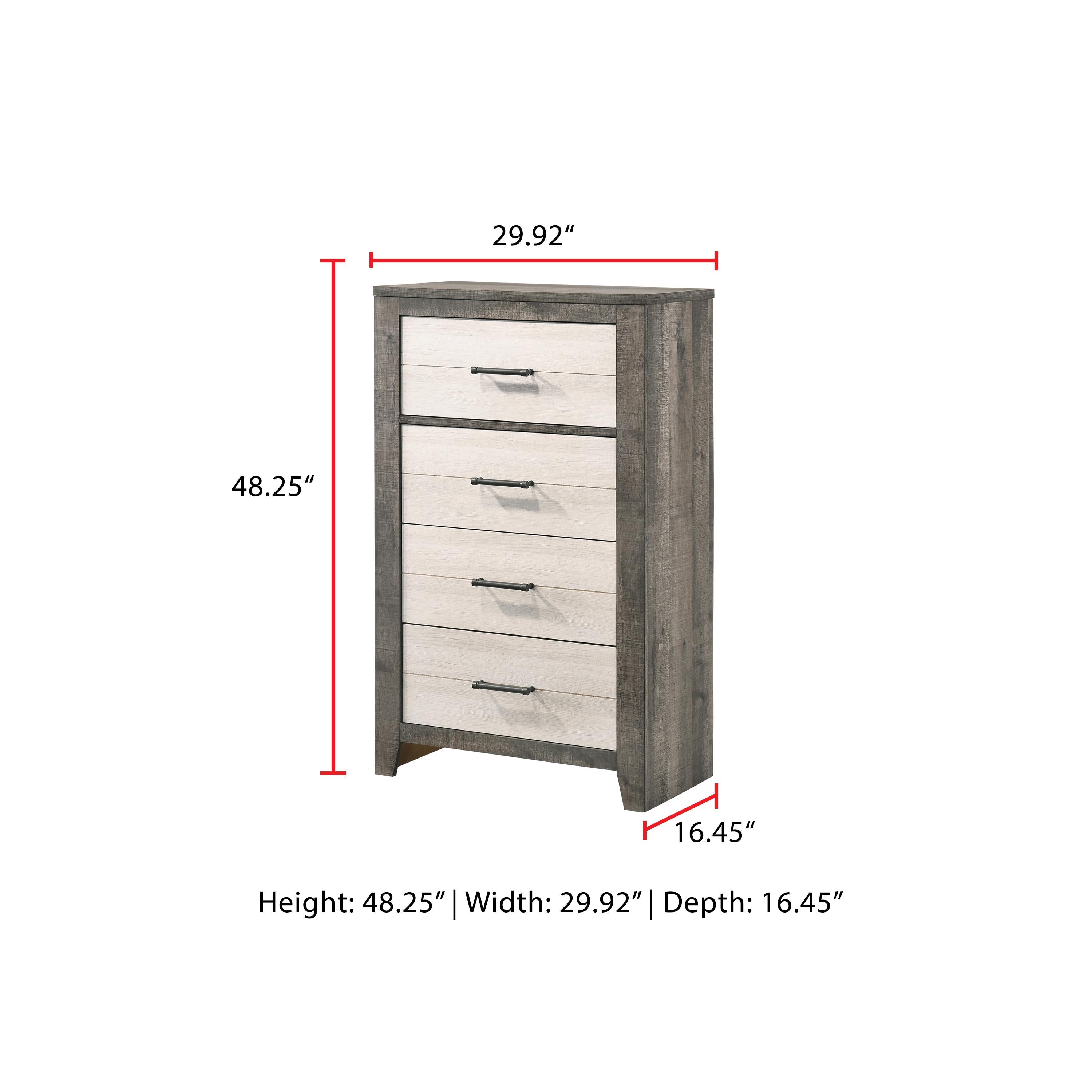  Crown Mark Rhett B8170-4 Drawer Chest IMAGE 3