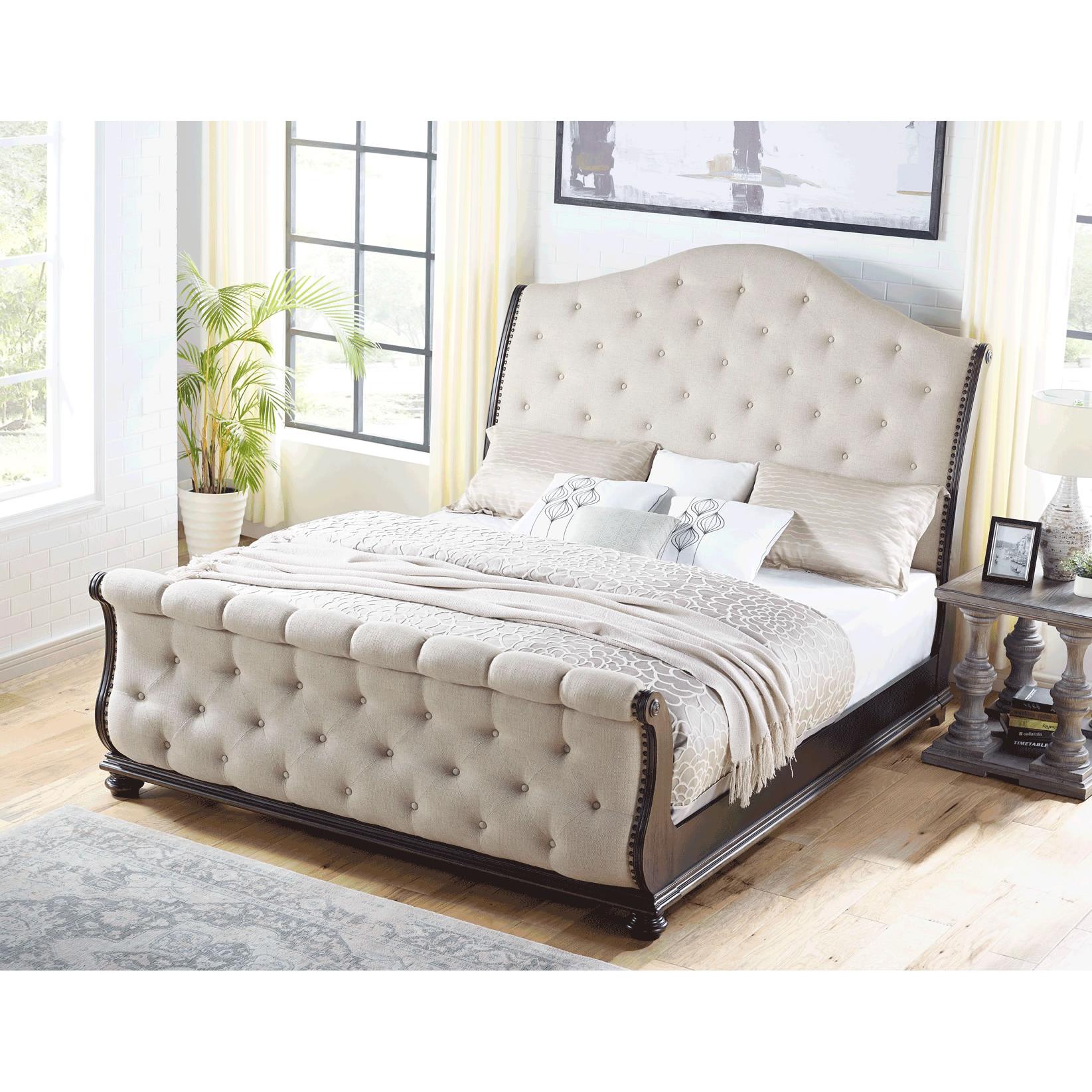  Steve Silver Furniture Rhapsody RH900 Queen Sleigh Bed - Molasses IMAGE 4