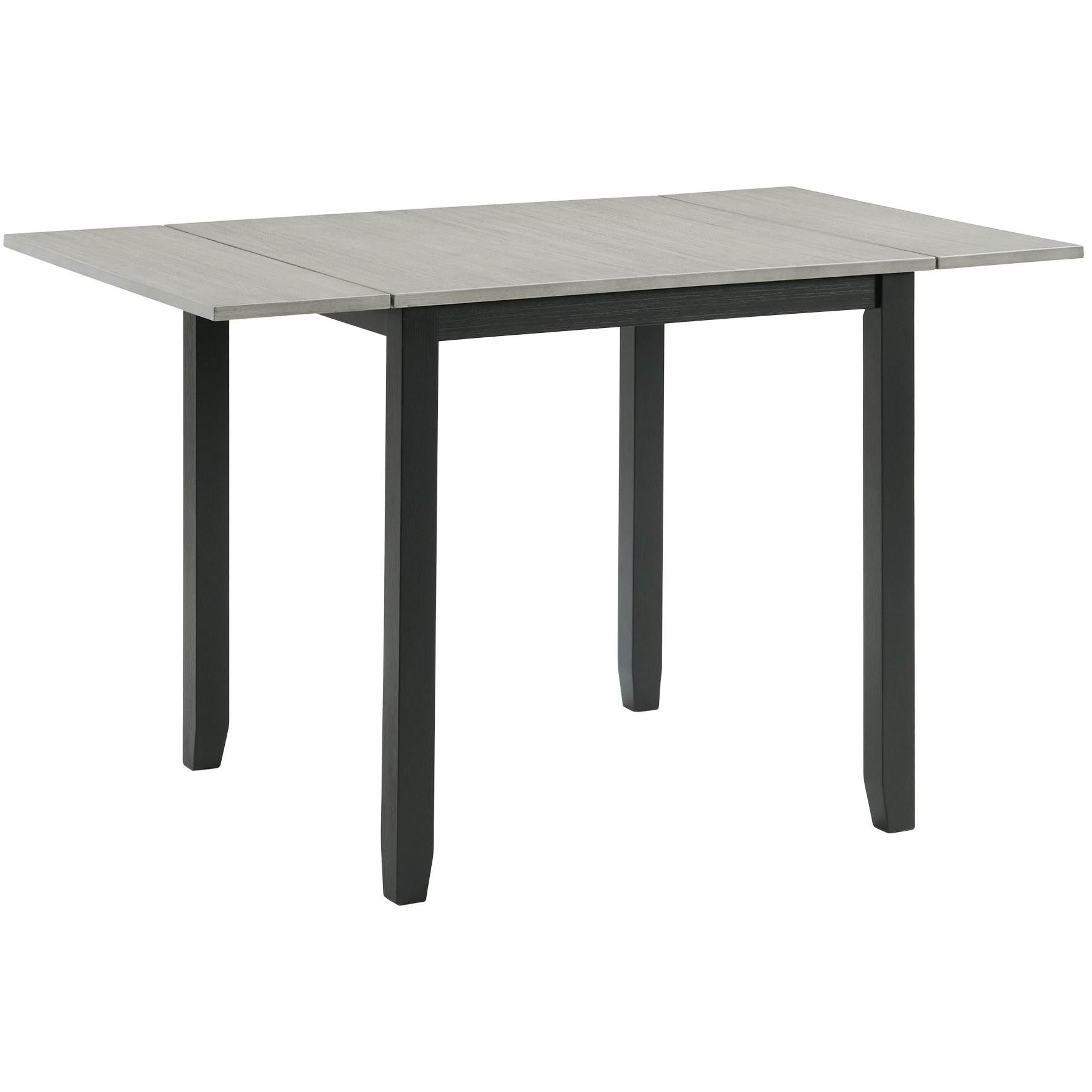  Elements International Martin DMT3003DLDS 3 pc Dinette - Grey/Black IMAGE 4