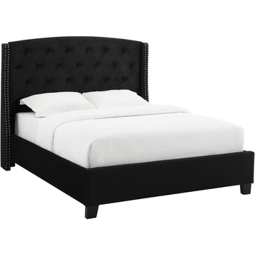 Size_King  -- Crown Mark Eva Upholstered Platform Bed IMAGE 1