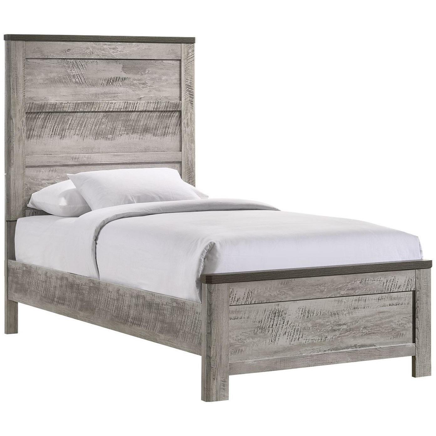  Size_Twin  -- Millers Cove MC300TB Twin Panel Bed IMAGE 1