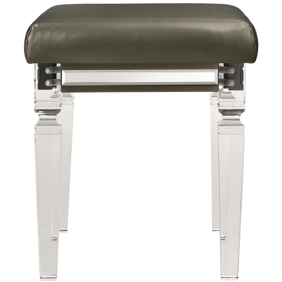  Elements International Twenty Nine TN600VTNSTAL Vanity Stool W/Acrylic Leg IMAGE 1