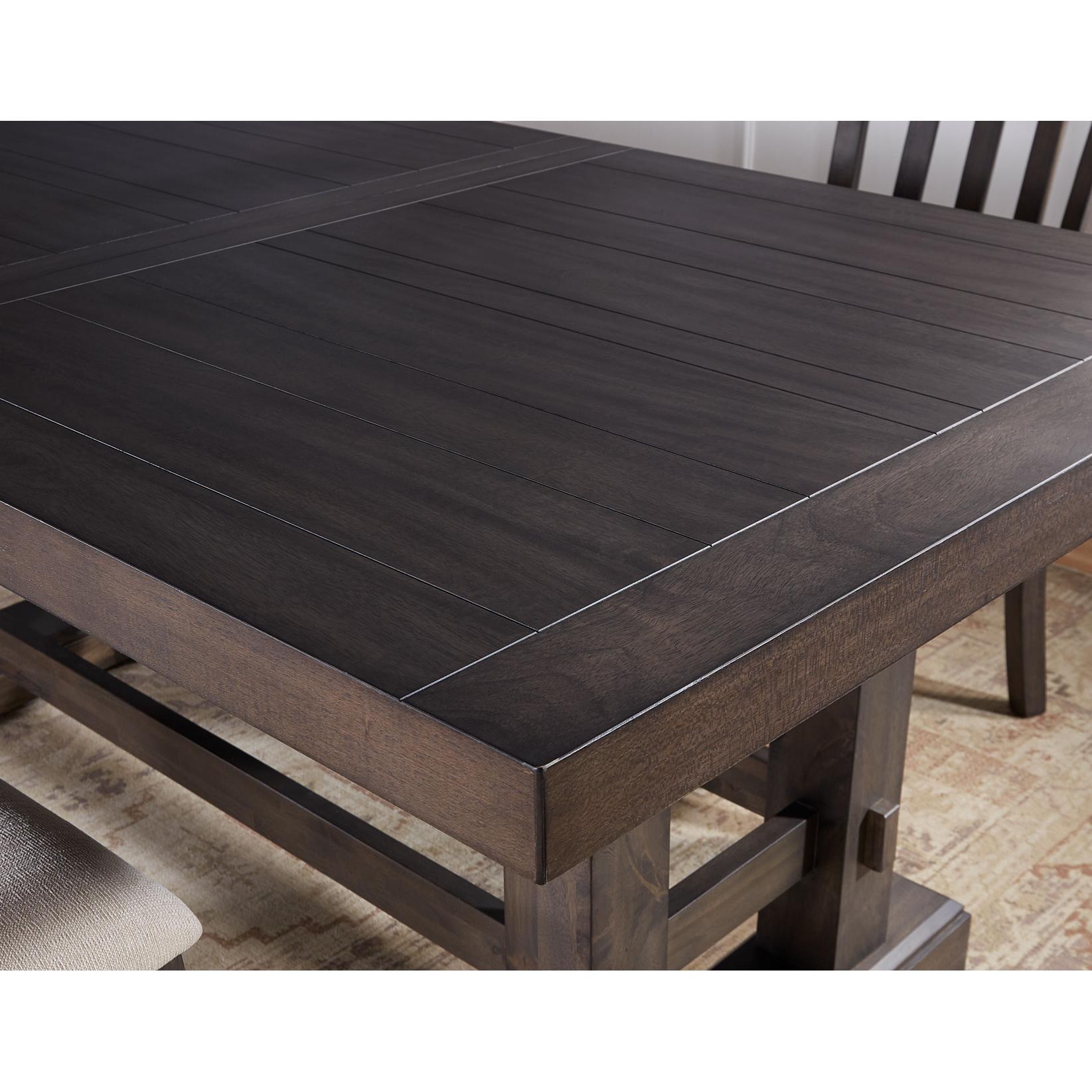  Steve Silver Furniture Napa NP500T Dining Table with 2/18-inch Leaves IMAGE 5