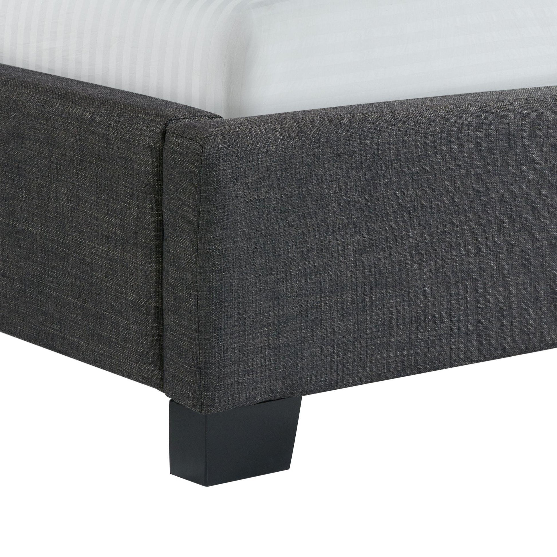  Size_Queen  --  Elements International Morrow Upholstered Platform Bed IMAGE 6