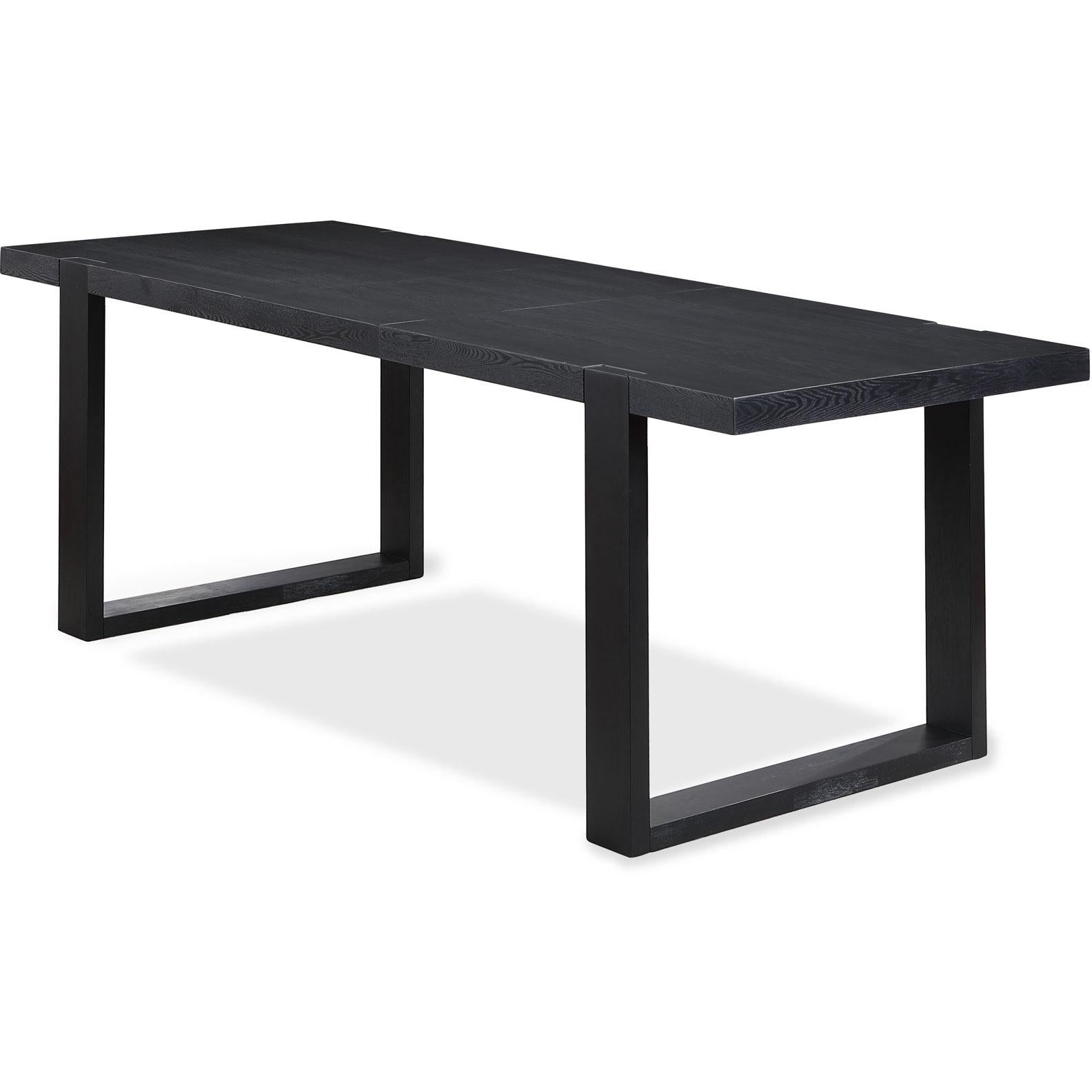  Steve Silver Furniture Yves YS500 Counter Height Dining Table with 18" Leaf - Rubbed Charcoal IMAGE 1
