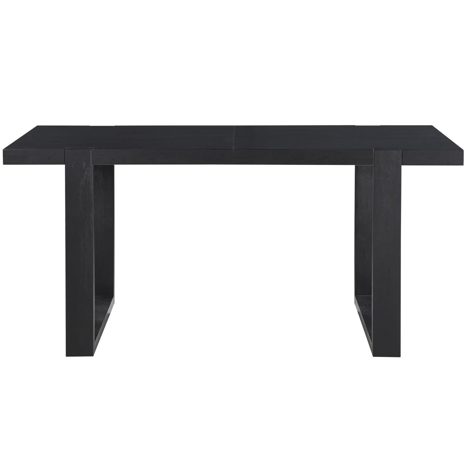  Steve Silver Furniture Yves YS500 Counter Height Dining Table with 18" Leaf - Rubbed Charcoal IMAGE 2