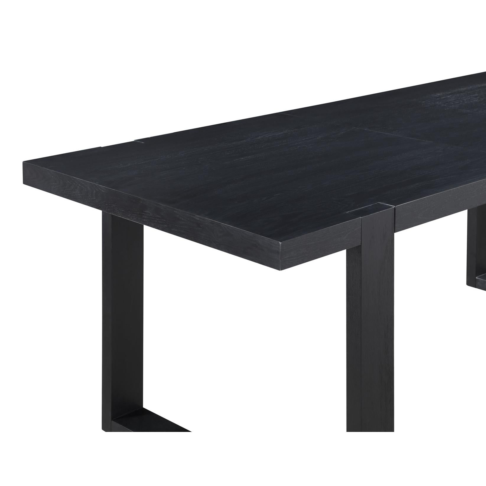  Steve Silver Furniture Yves YS500 Counter Height Dining Table with 18" Leaf - Rubbed Charcoal IMAGE 4