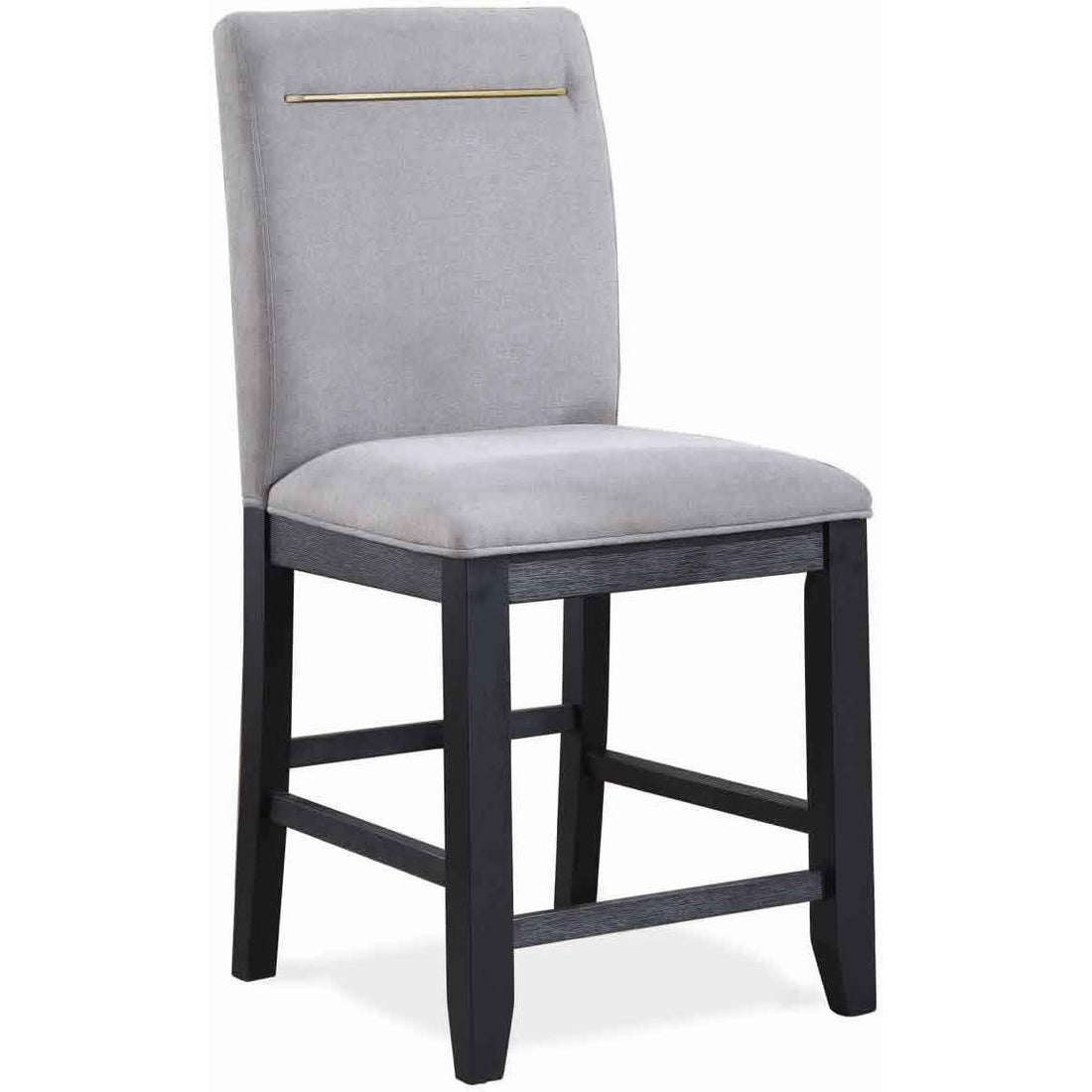  Steve Silver Furniture Yves YS500CCG Counter Height Stool - Grey IMAGE 1