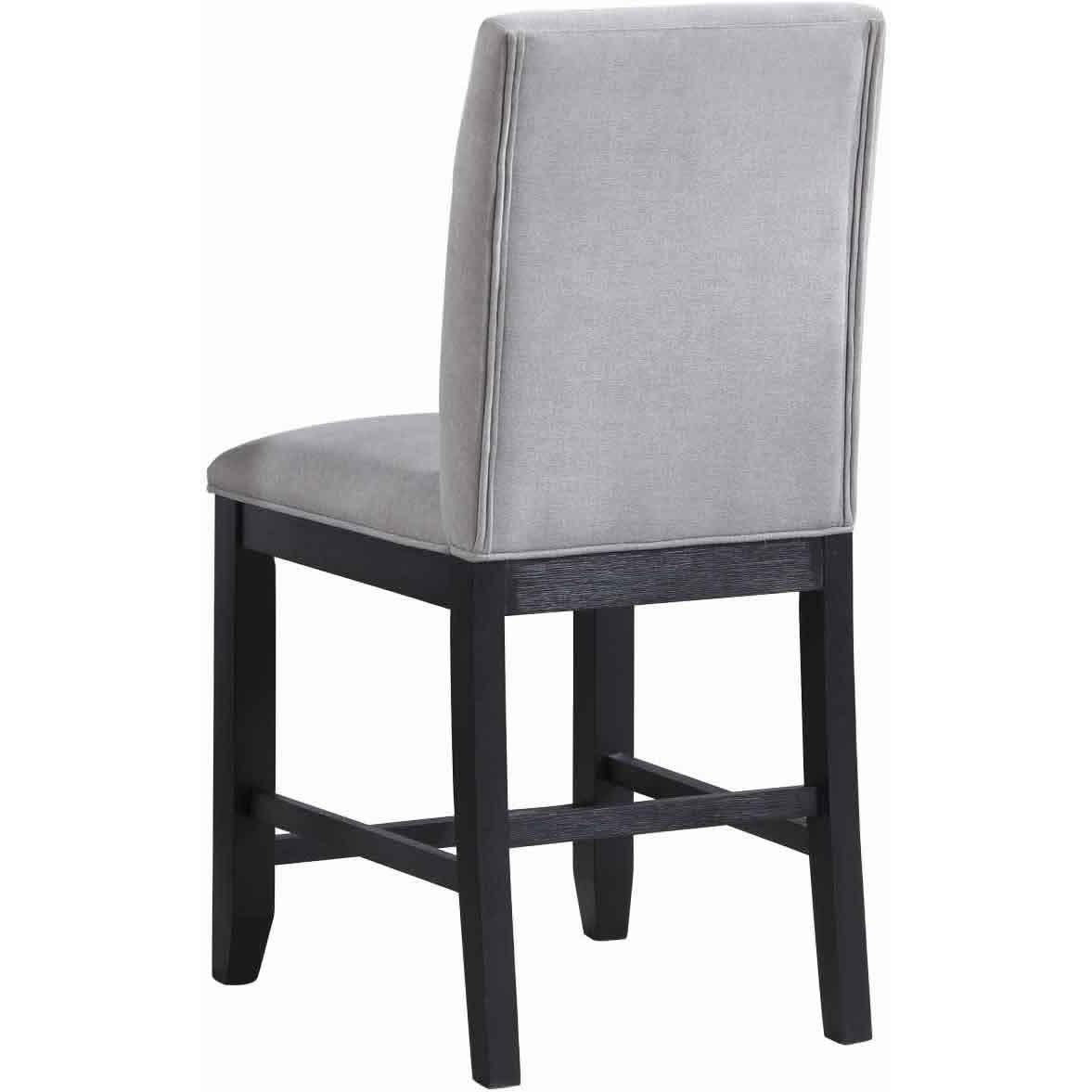  Steve Silver Furniture Yves YS500CCG Counter Height Stool - Grey IMAGE 4