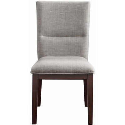  Steve Silver Furniture Amalie AL4848SB Dining Chair - Camel/Walnut IMAGE 1