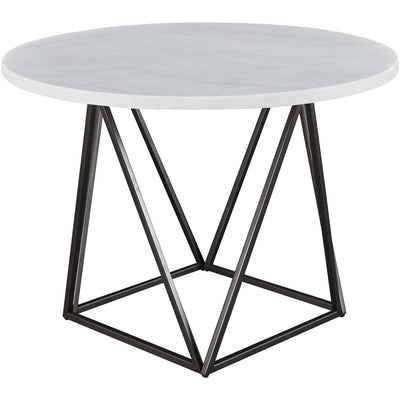  Steve Silver Furniture Ramona RM440WT Round Dining Table IMAGE 1