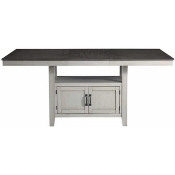  Steve Silver Furniture Hyland HY500PT Counter Height Dining Table w/18-inch Leaf IMAGE 1