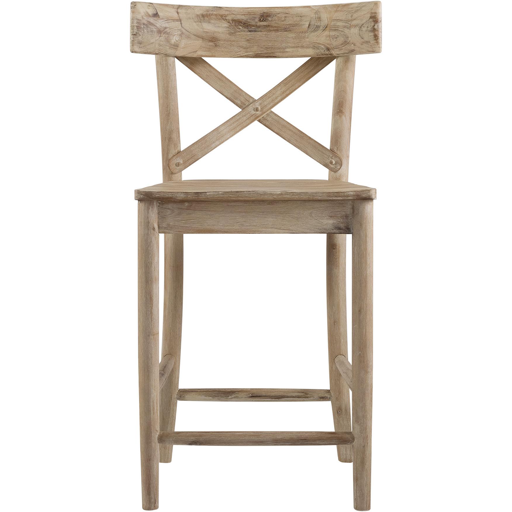  Elements International Callista Counter Height Stool IMAGE 2