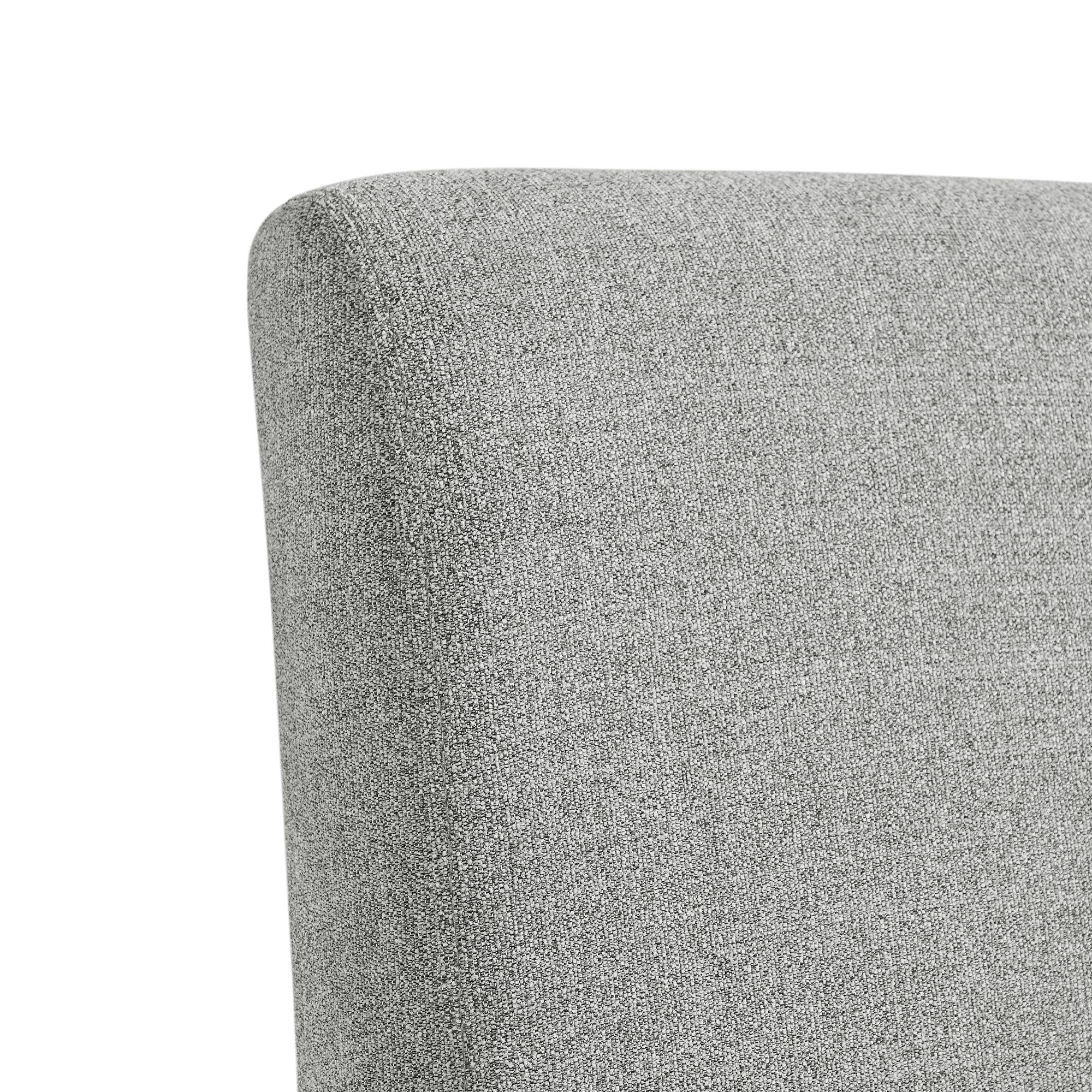  Elements International Nero Upholstered Side Chair Set IMAGE 4