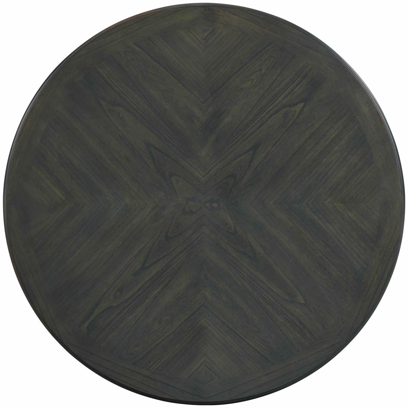  Elements International Amherst Dining Table w/Wood Leg Grey Finish IMAGE 3