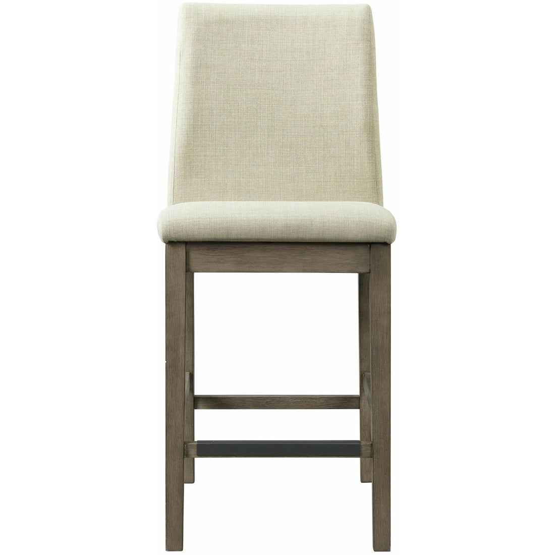  Elements International Dapper Counter Side Chair (Grey Finish) IMAGE 1