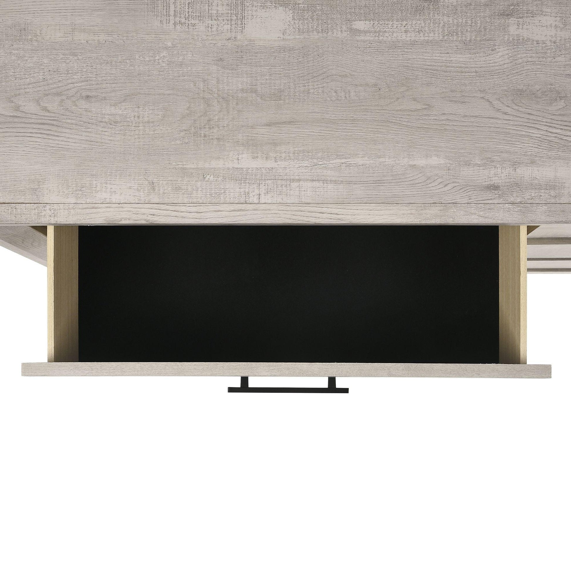  Elements International Ellen EL700NS Nightstand - White IMAGE 5