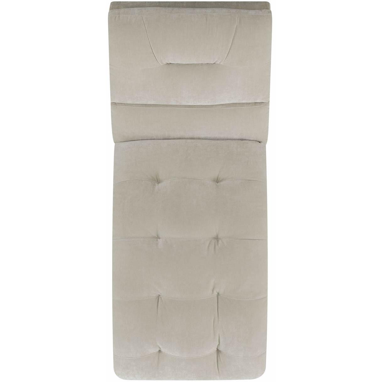 Elements International Dominick Chaise (K/D) In Amigo Linen IMAGE 4