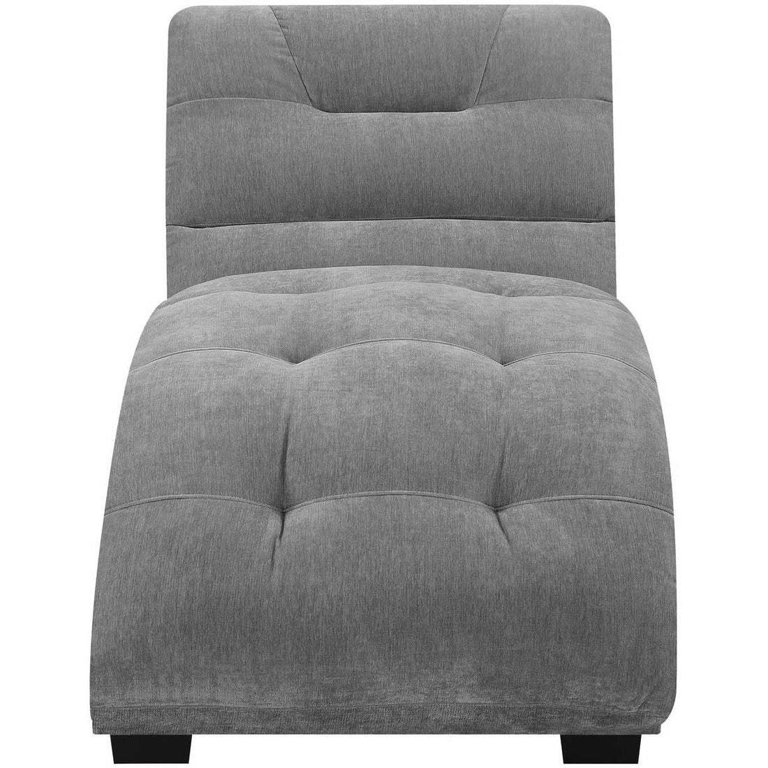  Elements International Dominick Chaise (K/D) In Amigo Granite IMAGE 1