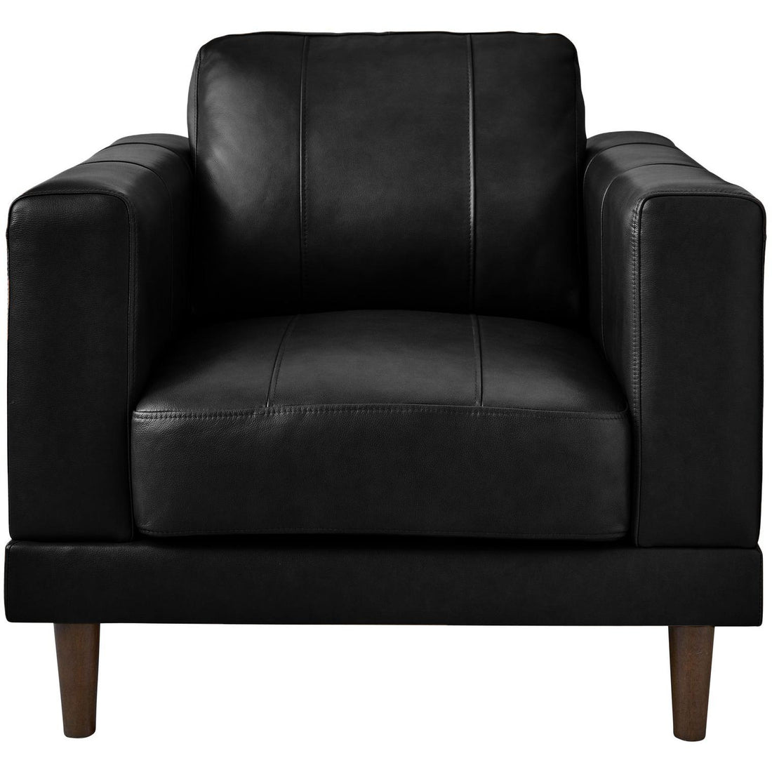  Elements International Hampton Chair in Fiero Black IMAGE 1